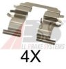 A.B.S. 1746Q Accessory Kit, disc brake pads